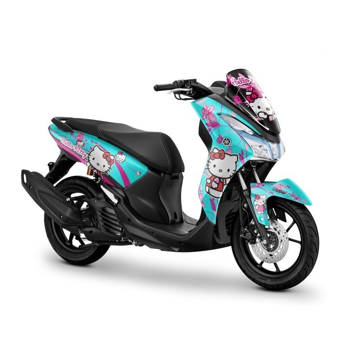 Decal Lexi Full body stiker Motor  Lexi 125 Full Body 2018 2019 2020 2021 2022 2023 Hello Kitty 5