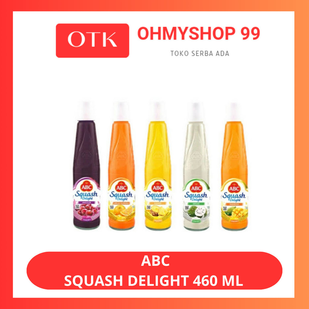 

ABC Squash Deligt Sirup Syrup 460ml