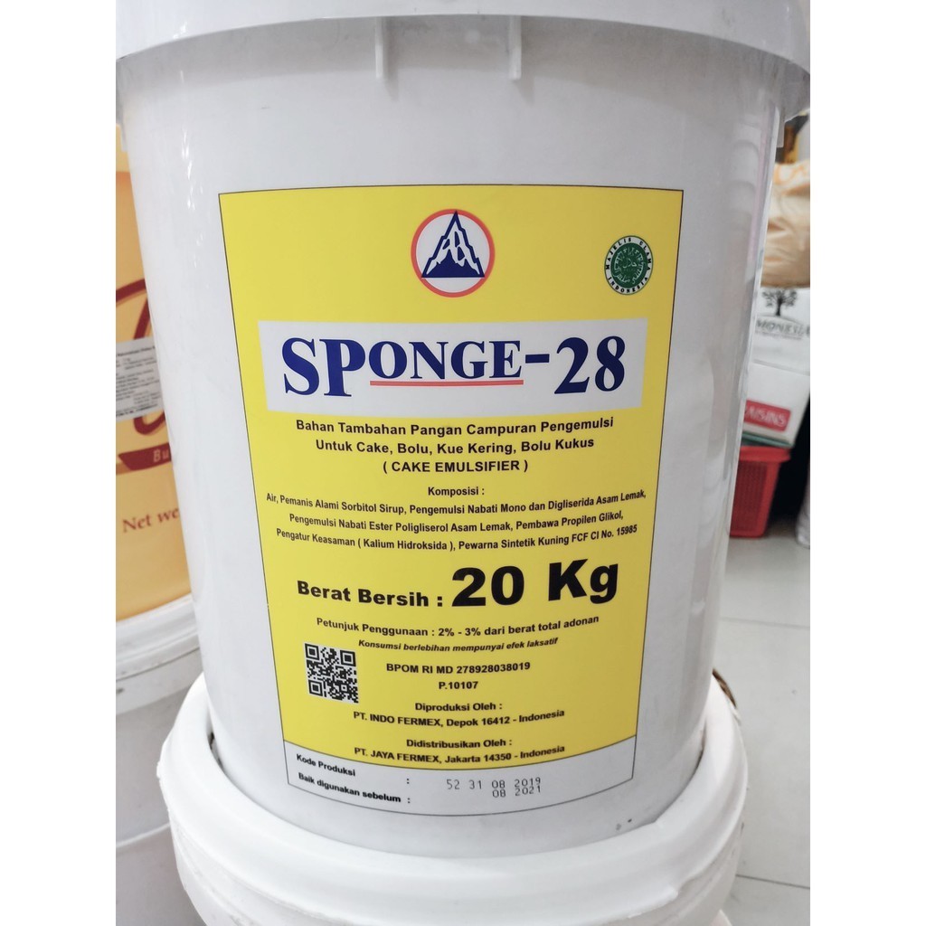 

SPONGE 28 KEMASAN 500 gram