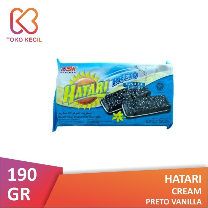 

Hatari Preto Vanilla 190gr