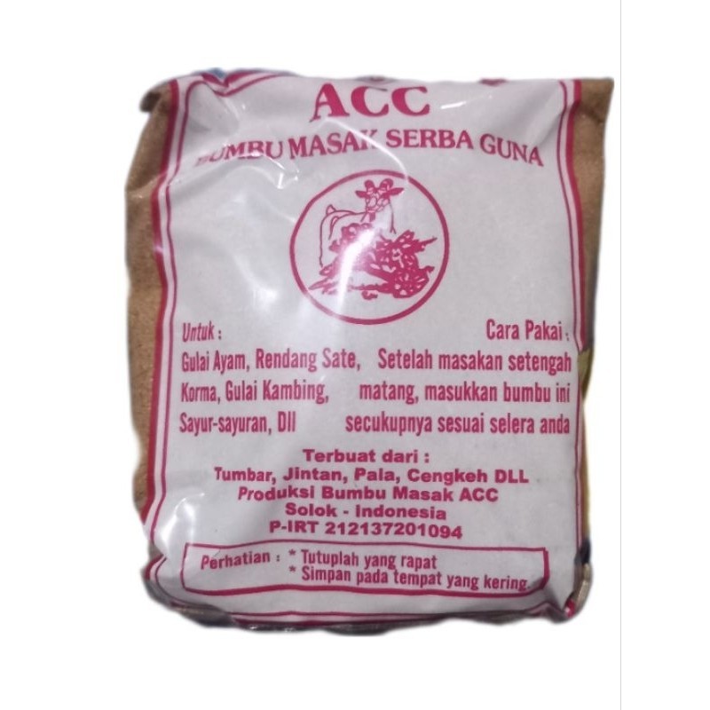 

Bumbu Masak Serbaguna ACC 250 Gr