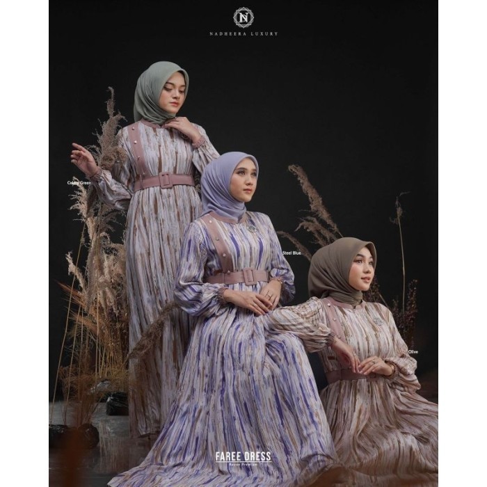PROMO GAMIS NADHEERA || FAREE DRESS BY NADHEERA LUXURY