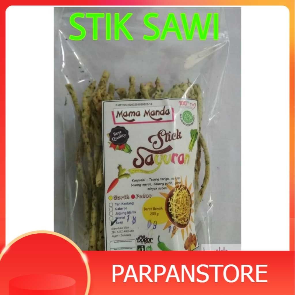

Stik Sawi Krispi Cemilan Sehat Tanpa Pengawet Mama Manda