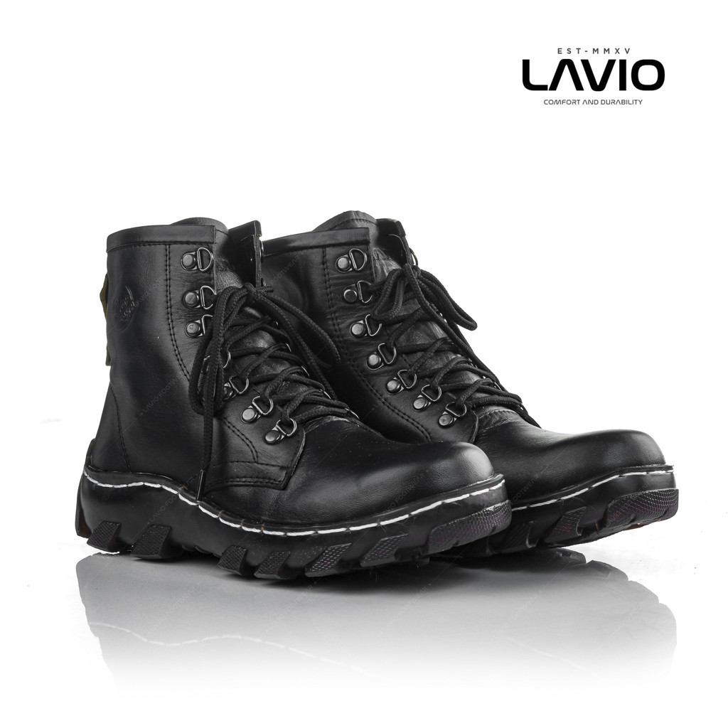 Lavio Bandung Footwear Sepatu Boots Pria Lavio Holden Safety Premium Pabrik Anti Licin SEPATU SAFETY