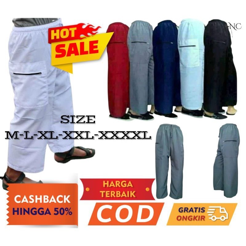 TERPOPULER Celana Pangsi Sirwal Jumbo Termurah Celana Komprang Celana Umroh