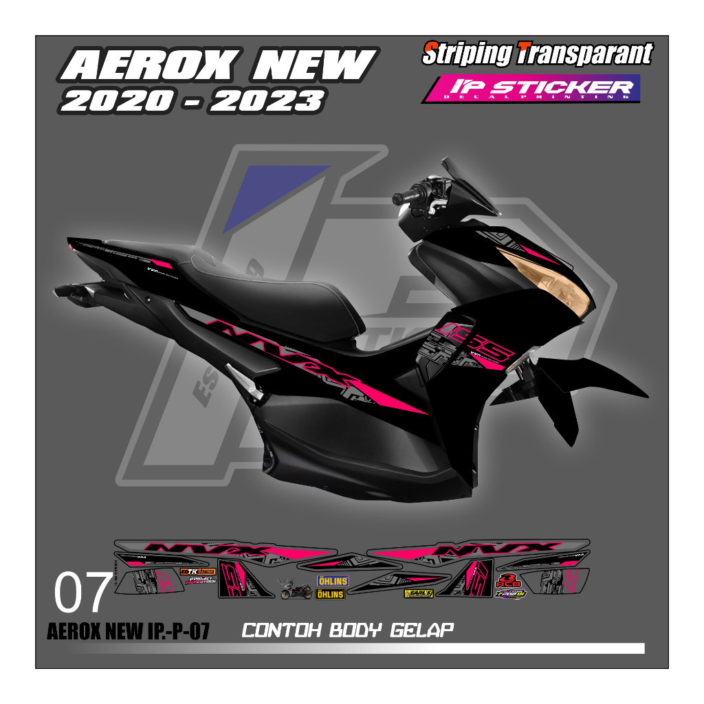 

AEROX NEW 2020 - 2023 (COD) STIKER STRIPING MOTOR YAMAHA AEROX NEW 2020 - 2023 - STIKER LIST GRAFIK SIMPLE WARNA VARIASI DESAIN RACING HOLOGRAM DAN TRANSPARAN BISA COD IP.KODE-07 Motorcycle