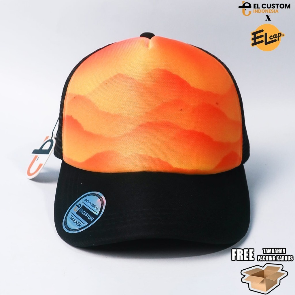 MOJAVE - Topi Jaring Airbrush / Topi Custom/  Tiedye/ Topi Premium / Topi Trucker / Topi SMA / Topi 