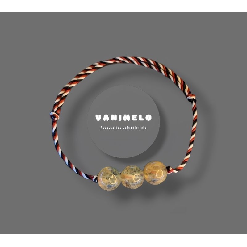 Gelang Tridatu Rambut Sedana asli khas Bali Original