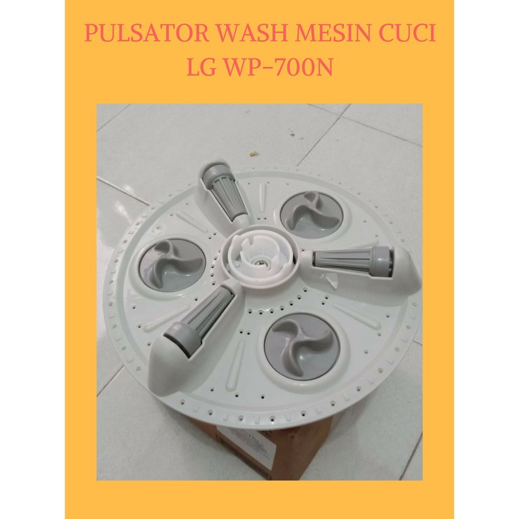 PULSATOR WASH MESIN CUCI 2 TABUNG ORIGINAL LG SERI WP-700N