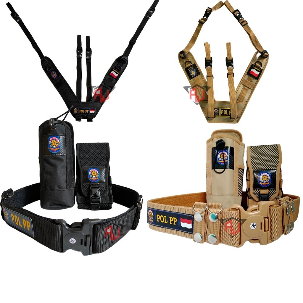 (Militech) Kopel Set Pol Pp Lengkap Variasi Warna Cream Dan Hitam Terbaru