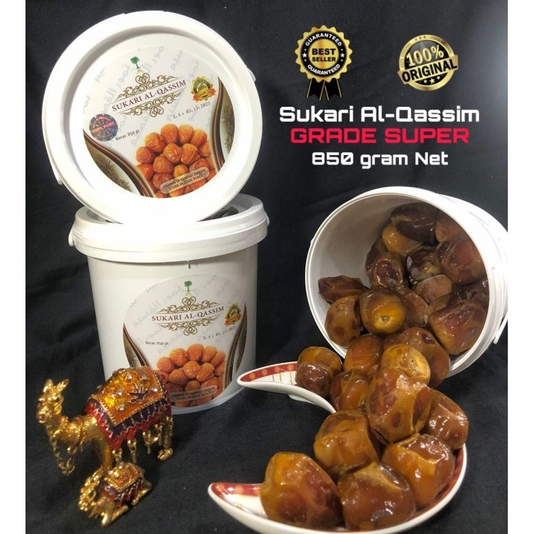 

KURMA SUKARI AL-QASSIM EMBER 850 GR ORIGINAL JK
