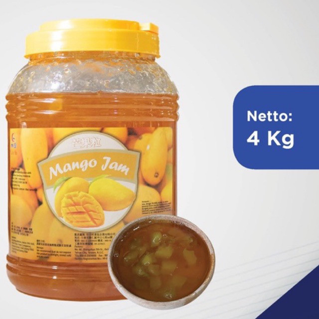 

Mango Jam Selai Mangga Topping Minuman Mangga Import TaiwanGratis Ongkir & COD