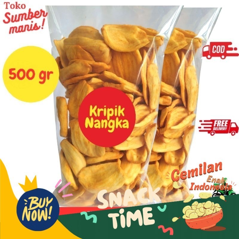 

Special Diskon Keripik Nangka Kiloan 500 gram SUPER Malang