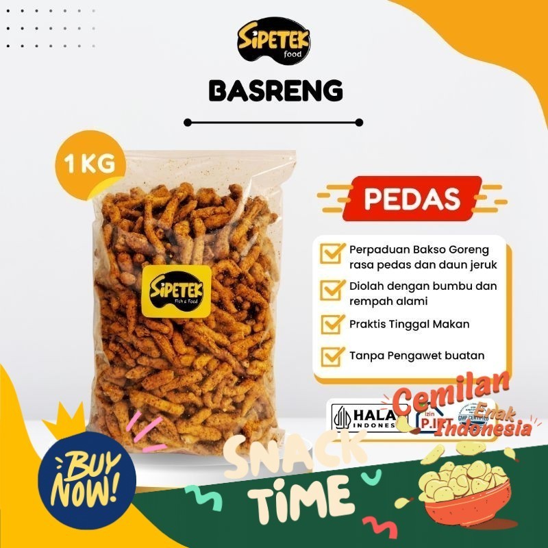 

Special Diskon 1KG Basreng Viral Sipetek