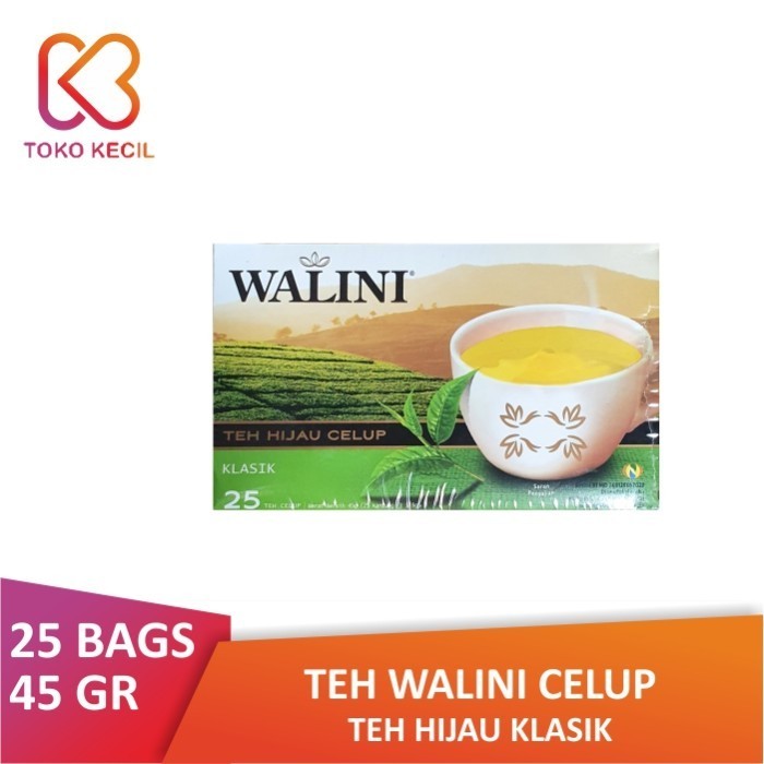 

Teh Walini Celup Teh Hijau Klasik 25's (45 gr)