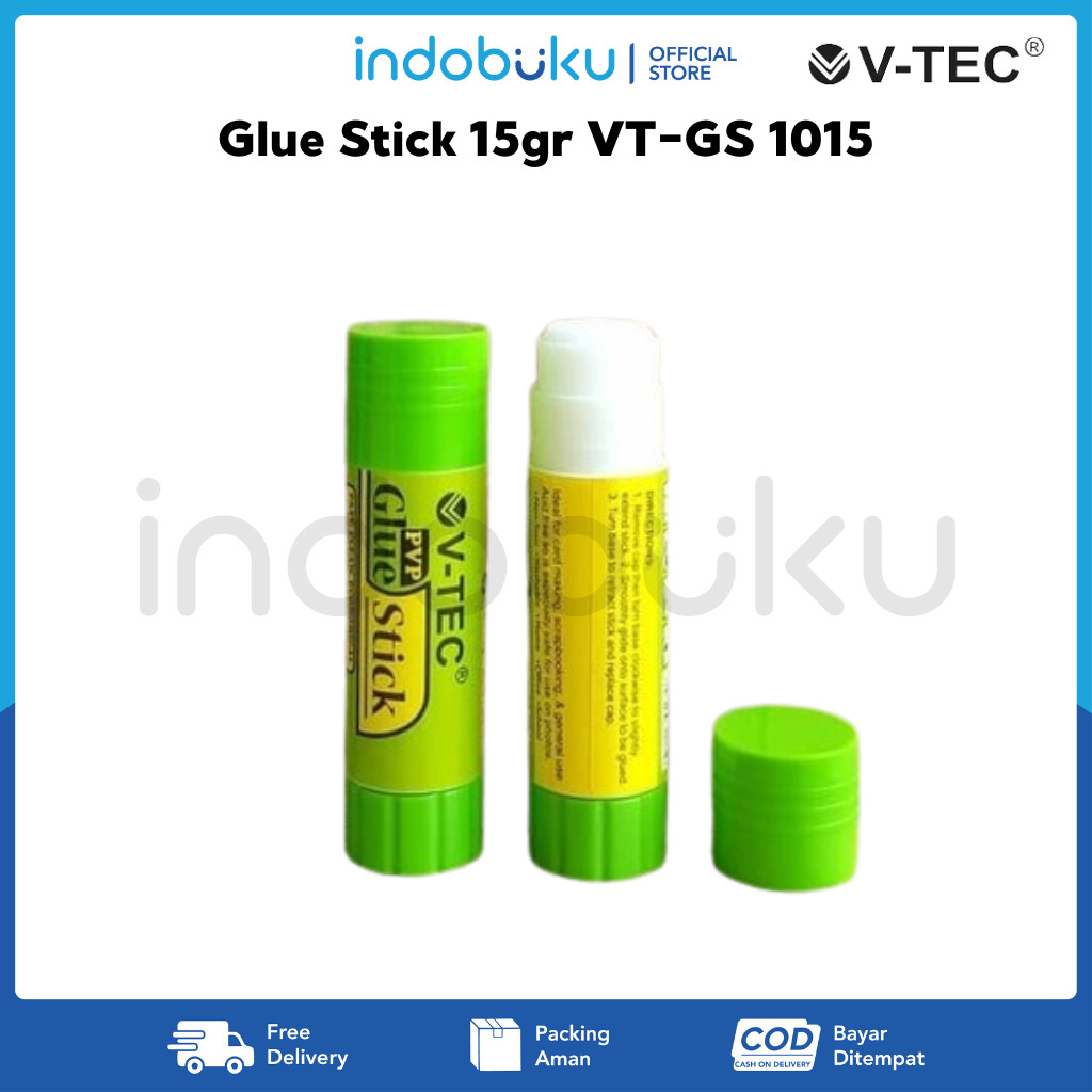 

Glue Stick 15gr V-Tec VT-GS 1015