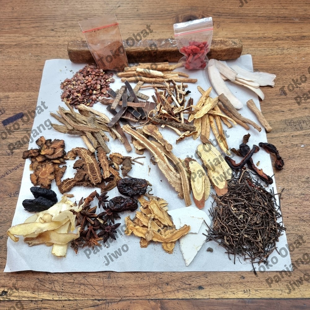 Ramuan Kesehatan dan Panjang Umur - Ramuan Zhang Shou Ciu/ Chang Shou Jiu  (Ramuan Rendam Arak)