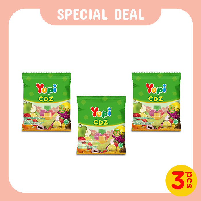 

Package Yupi Gummy CDZ 40gr ( isi 3 MiniBag)