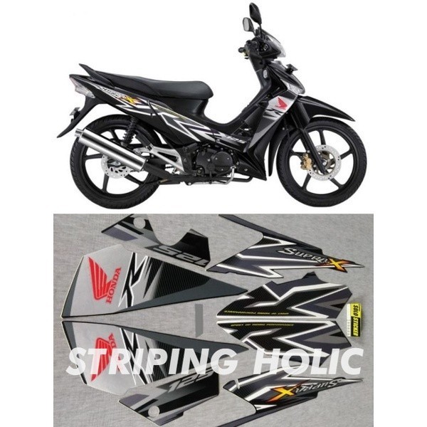 STIKER STRIPING SUPRA X 125 2012