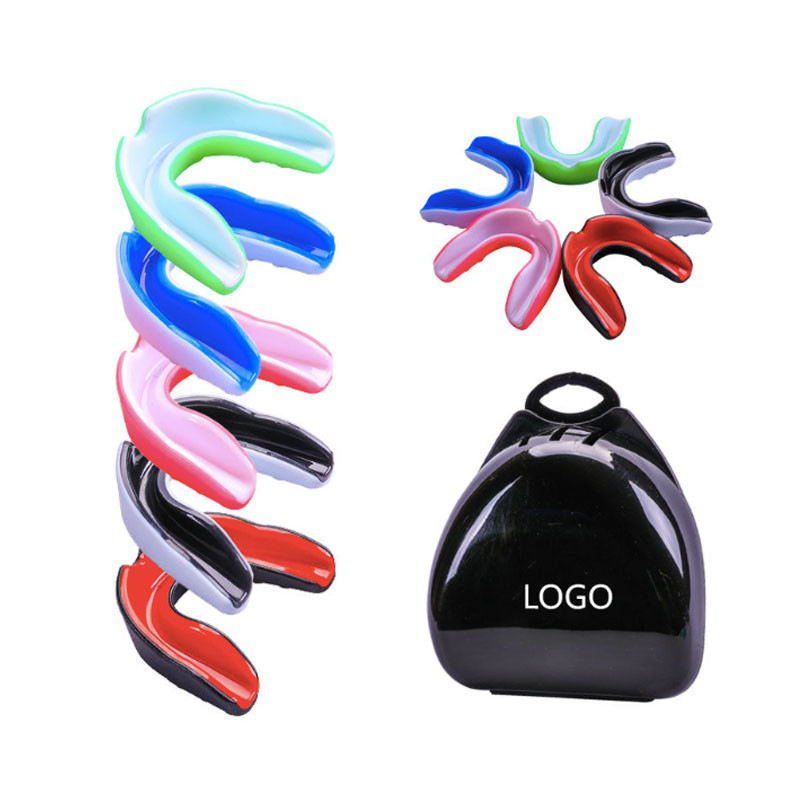 Grosir Kustom Dicetak Eva Olahraga Tinju Rugby Pelindung Mulut Mma Bagian Mulut Hoki Silikon Pelindu