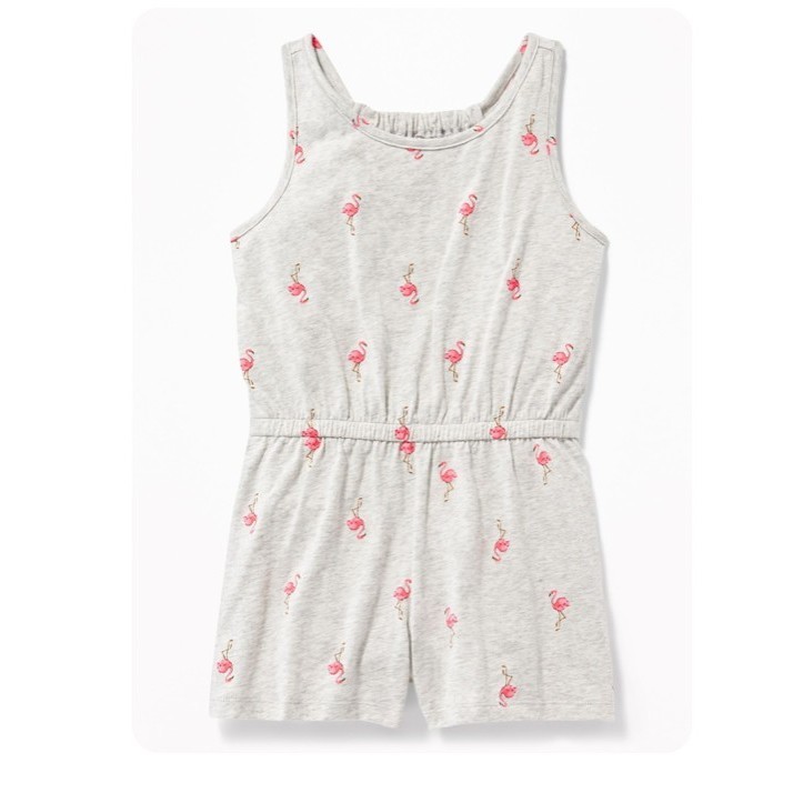 BAJU JUMPSUIT BRANDED O FLAMINGO GREY BEAUTIFUL ANAK PEREMPUAN REMAJA