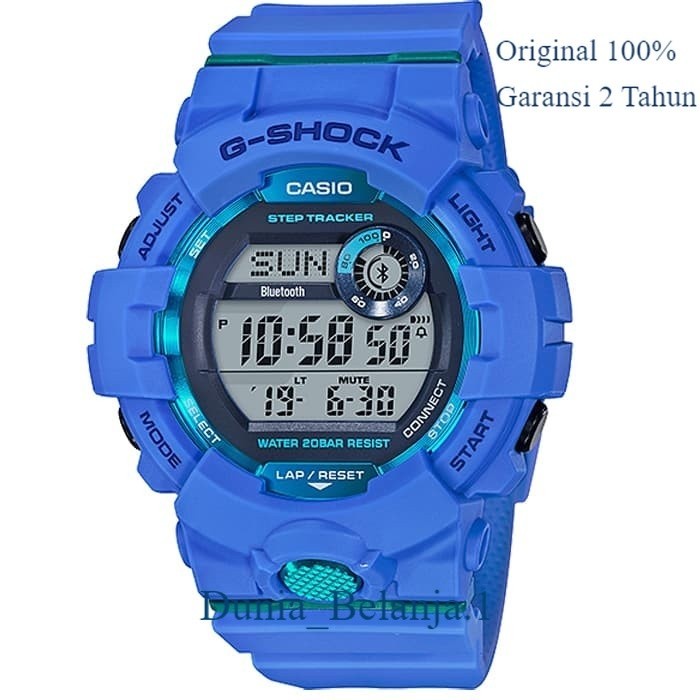 Original 100% Casio G-Shock G-SQUAD GBD-800-2DR Jam Tangan Pria GBD800 Garansi Resmi 2 Tahun