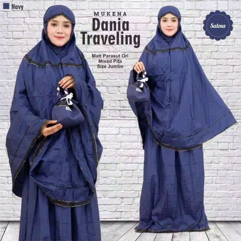 MUKENA TRAVELING DEWASA JUMBO PARASUT SUPER LOUFIE ORIGINAL / MUKENA LOUFIE JUMBO TERMURAH 