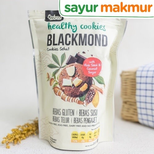 

Ladang Lima Cookies Blackmond 180 gram Sayurmakmur