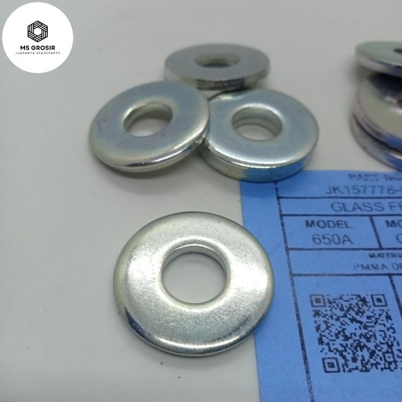 RING LOBANG M10 BAUT 14 SUPER TEBAL RING BAUT STANG SEGITIGA