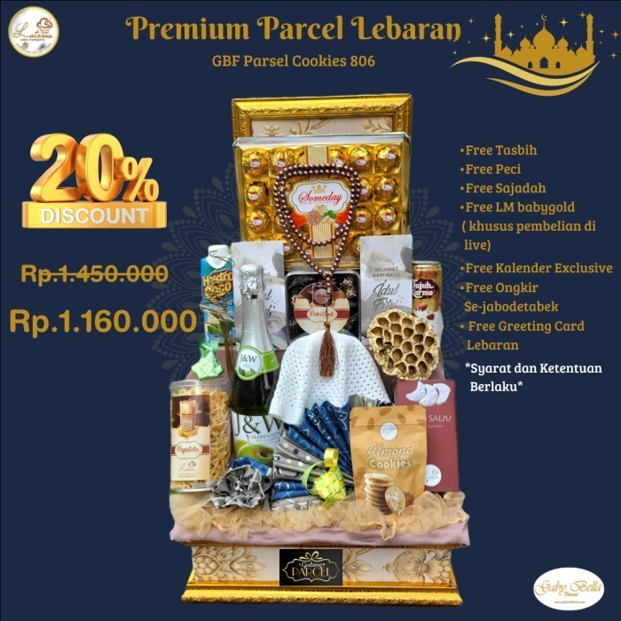 

READY STOK Parcel Lebaran GBF 806, Parcel Cookies, Parcel Snack