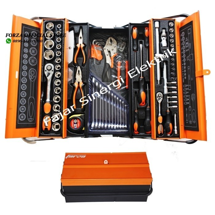 Toolset|Toolkit|Toolbox CRV 85 pcs / Toolset CRV-85