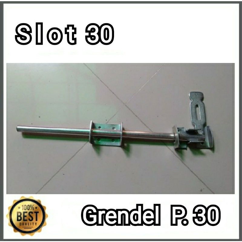 slot grendel P.30 pintu pagar besi gebyog garasi rumah/TRALIS