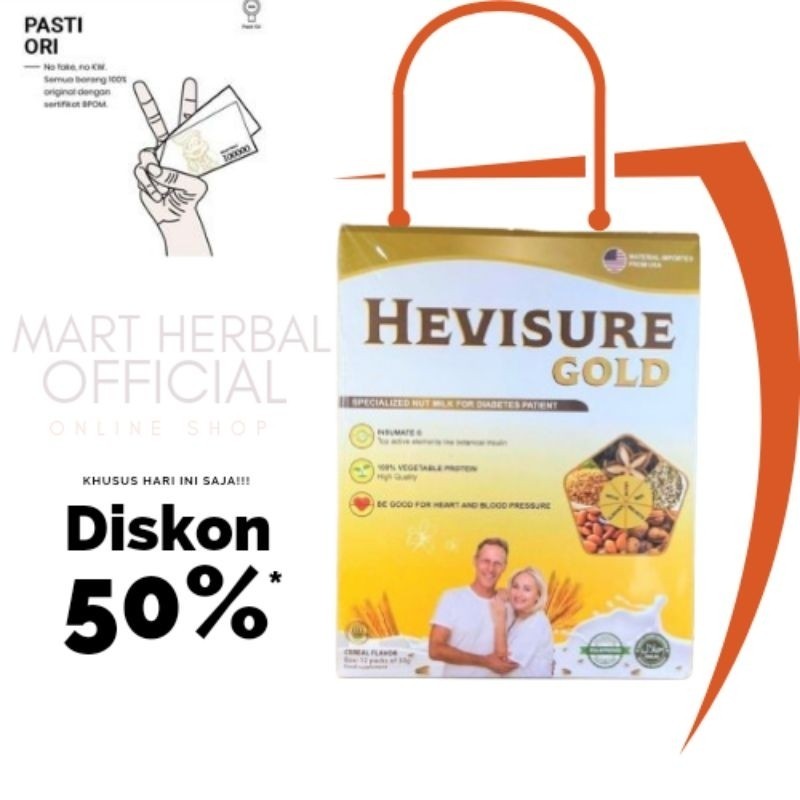 

HEVISURE GOLD MILK SUSU OBAT DIABETES KENCING MANIS KADAR GULA RENDAH