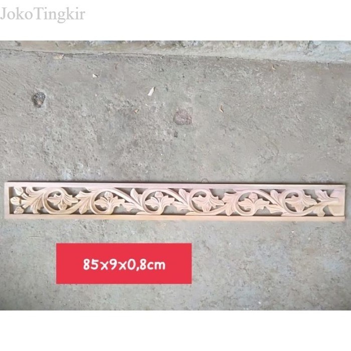 lisplang ornamen ukir kayu tempel murah
