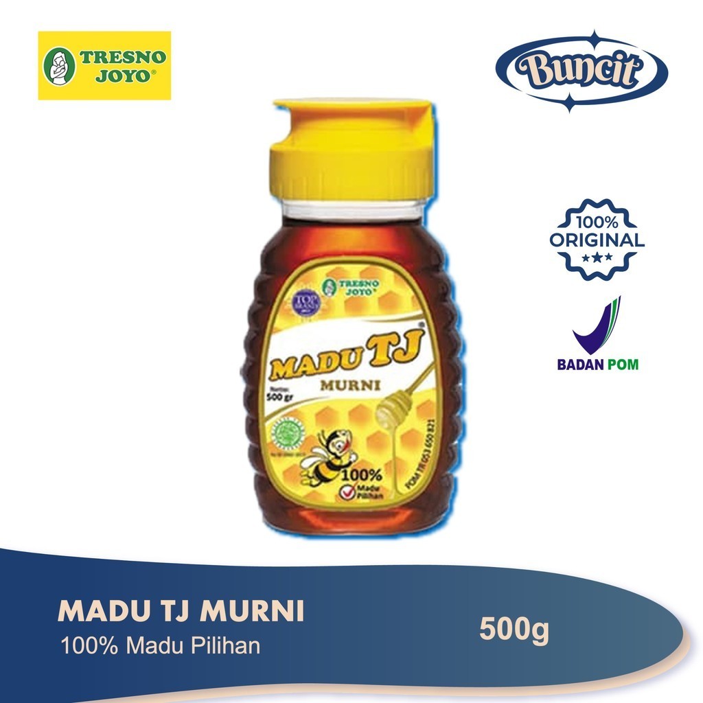 

Madu TJ Murni 500gr Botol | Madu Murni | Madu Asli | Menjaga Daya Tahan Tubuh