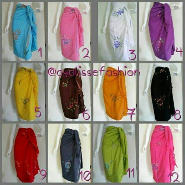 Kain Pantai Bali tebal Rumbai all size