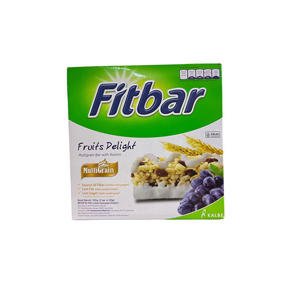 

FITBAR FRUIT TS BOX 5 X 20G