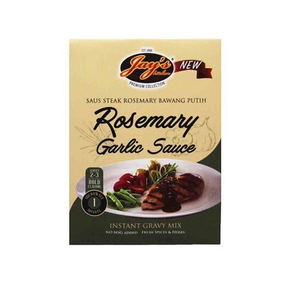 

JAY'S ROSEMARY GARLIC SAUCE STEAK 25 GR