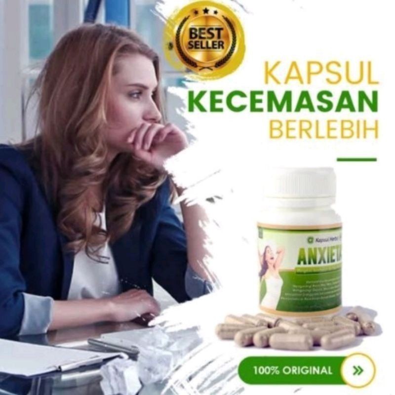 OBAT SUSAH TIDUR ANXIETAS ASLI 100% ORIGINAL OBAT PENENANG ANTI STRES DEPRESI OBAT GANGGUAN KECEMASA