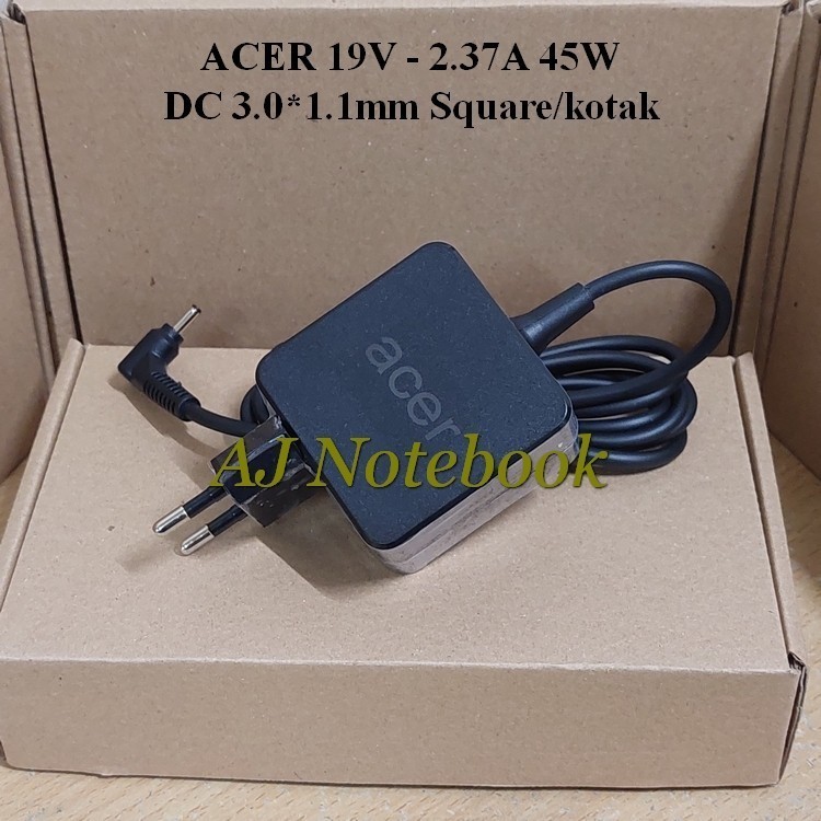Adaptor Charger Acer Spin 1 SP111-33 SPIN 5 SP513-51 Series 45W SQUARE -AJNB