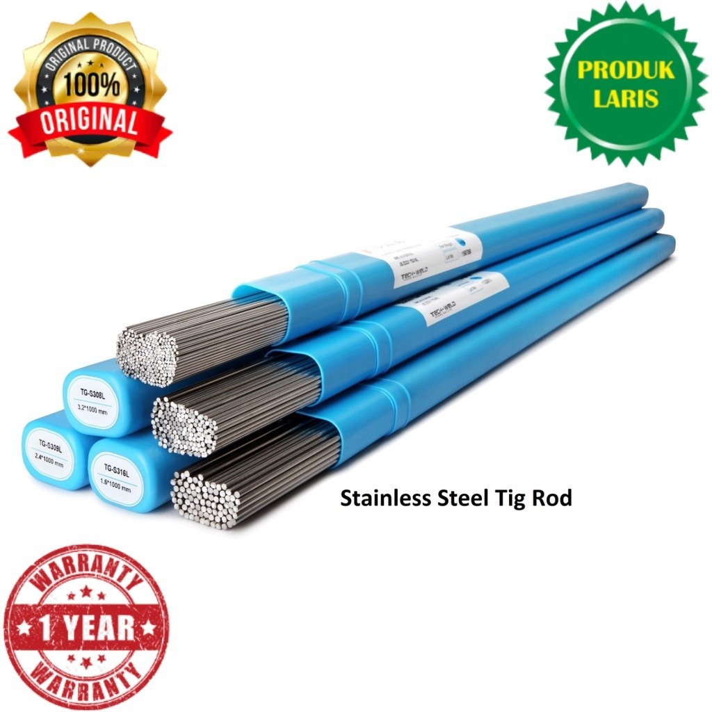 Kawat Las Rod Stenlis Wire Belum Bulan Filler Argon Indonesia Mollar Ada Premium