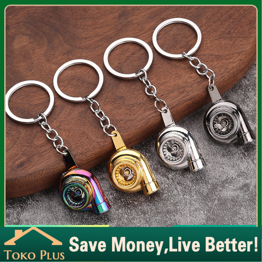 Gantungan Kunci Turbo Keychain Bahan Full Besi / Key Chain Turbo