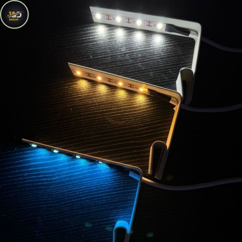 Lampu Ikan Lampu Soliter Cupang Fleksibel Lampu LED Akuarium