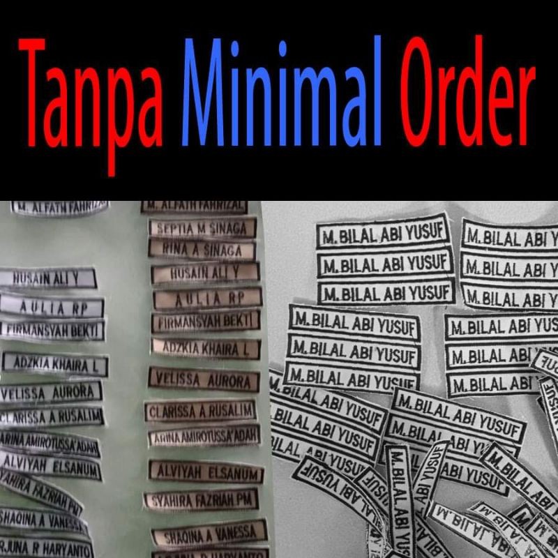 Bordir BORDIR NAMA.emblem nama.BORDIR SISWA PESANTREN.emblem siswa.BORDIR NAMA SISWA.emblem nama sis