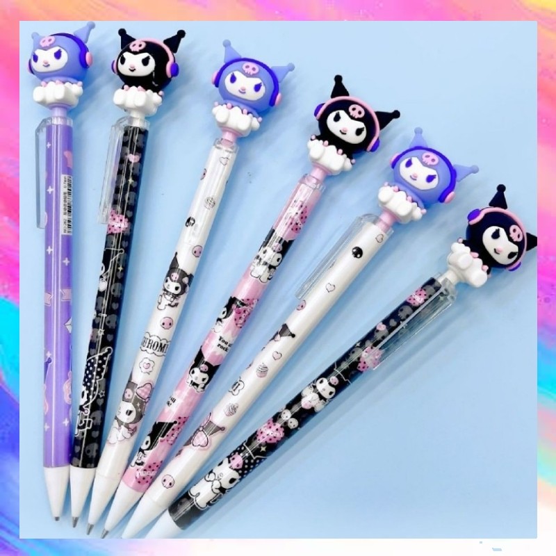 

Pensil Mekanik 0.5mm Motif Sanrio Kuromi Labubu Space Travel - GF0539