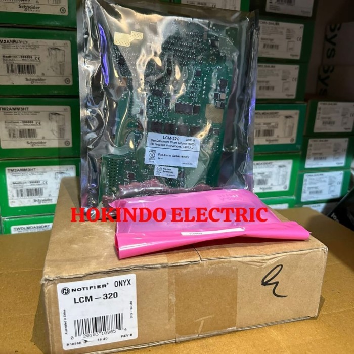 NOTIFIER LCM-320 LOOP CONTROL MODULE NOTIFIER LCM 320 ORIGINAL ASLI