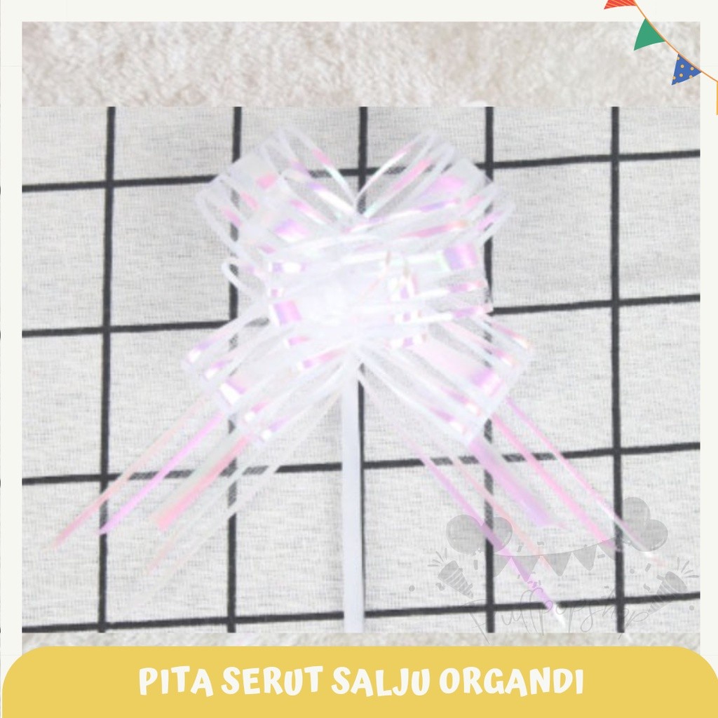 

Pita Salju Organdi 50 mm isi 10