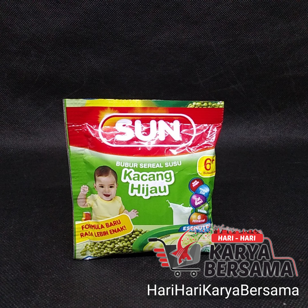 BUBUR BAYI SUN KACANG HIJAU SACHET 20GR