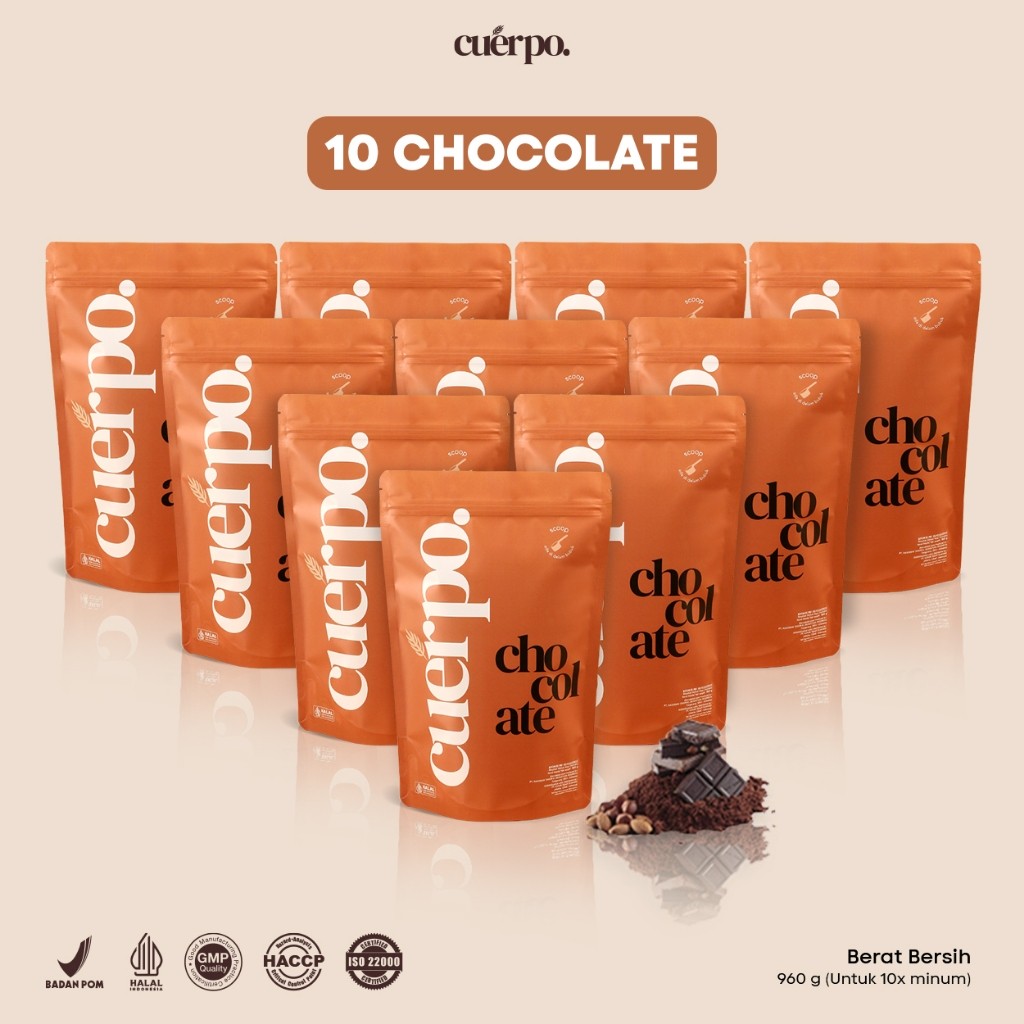 

Cuerpo Susu Tinggi Kalori & Protein 960 Gram Bundling Pouch Bergaransi