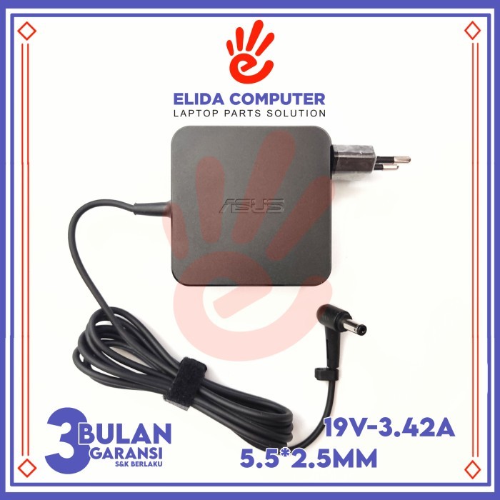 Adaptor Charger Asus ADP-65DW A ADP-65DW C ADP-65DW Z 19v 3.42a - Jack Kecil